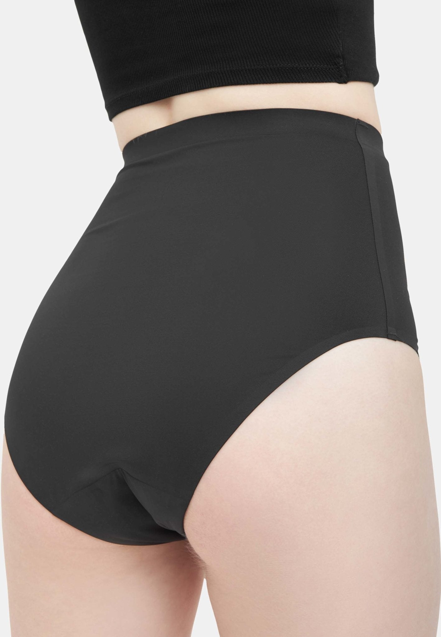 HIGH WAIST PERIODENSLIP hoher Bund mittlere Blutung nahtlos